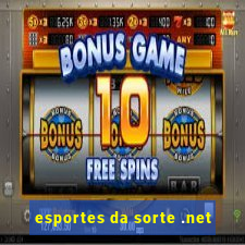 esportes da sorte .net